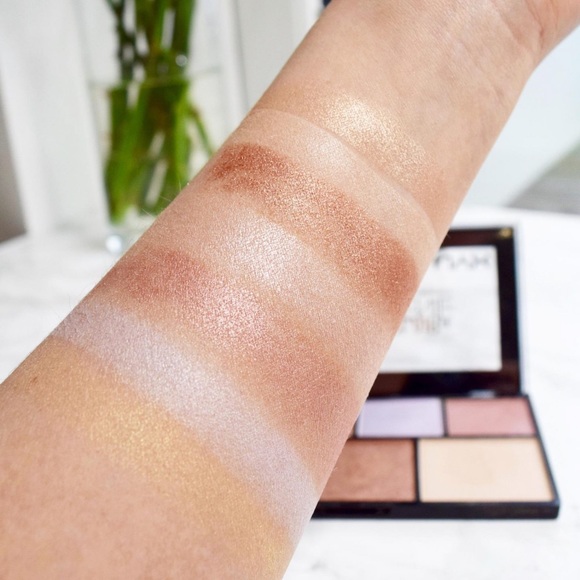 NYX Strobe of Gold Highlighters Palette - Picture 2 of 10